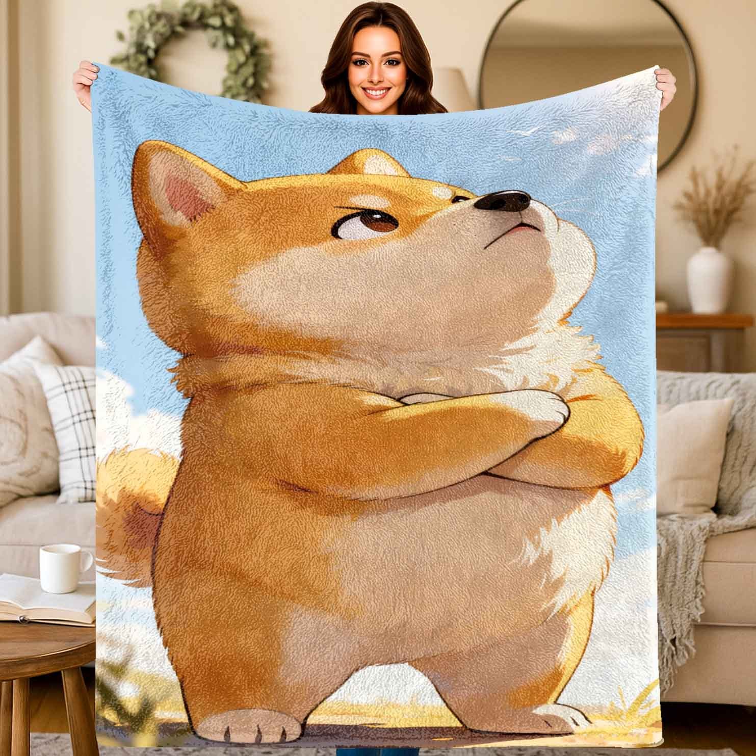 Home Textiles Images - صورة كرتونية لبطانية مطبوعة من الفلانيل