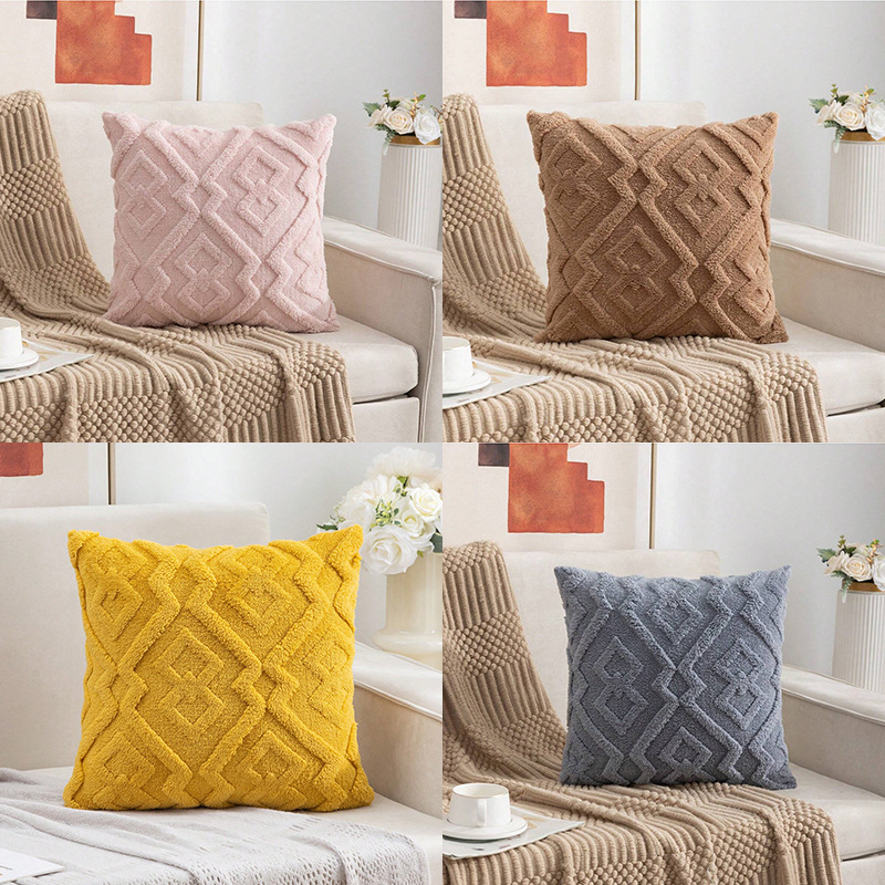 غطاء وسادة منسوج من القطيفة بد - مراجعة Pillow Insert 18X18 وسعره