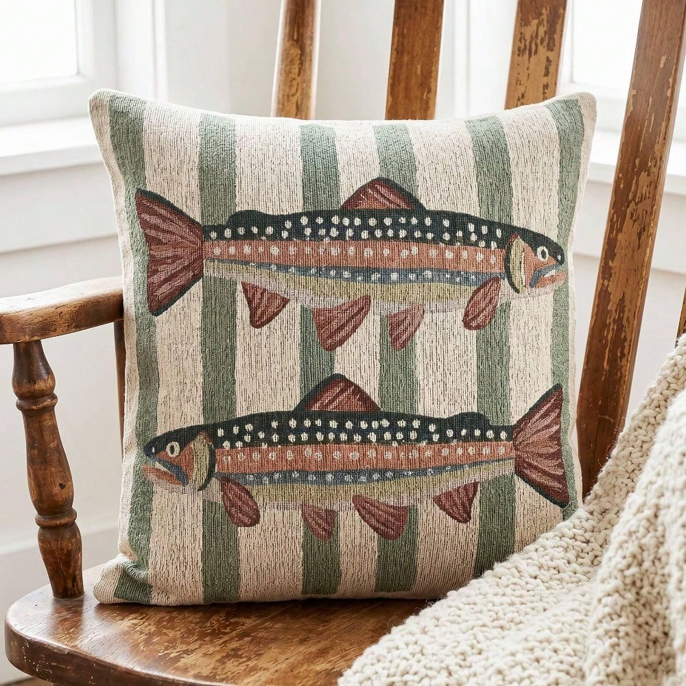 وسادة زخرفية على شكل سمكة التر - مراجعة Pillow Insert 18X18 وسعره