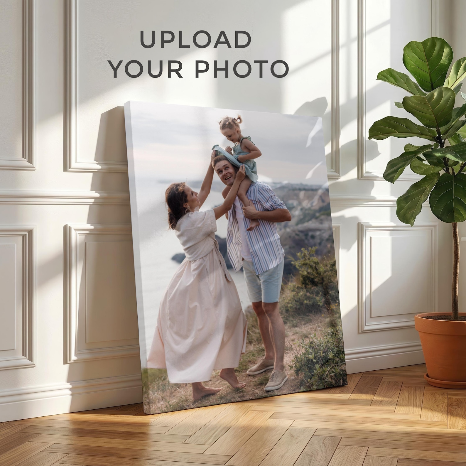 لوحة قماشية مخصصة بالصور، فن ج - مراجعة Home Textiles Photos وسعره
