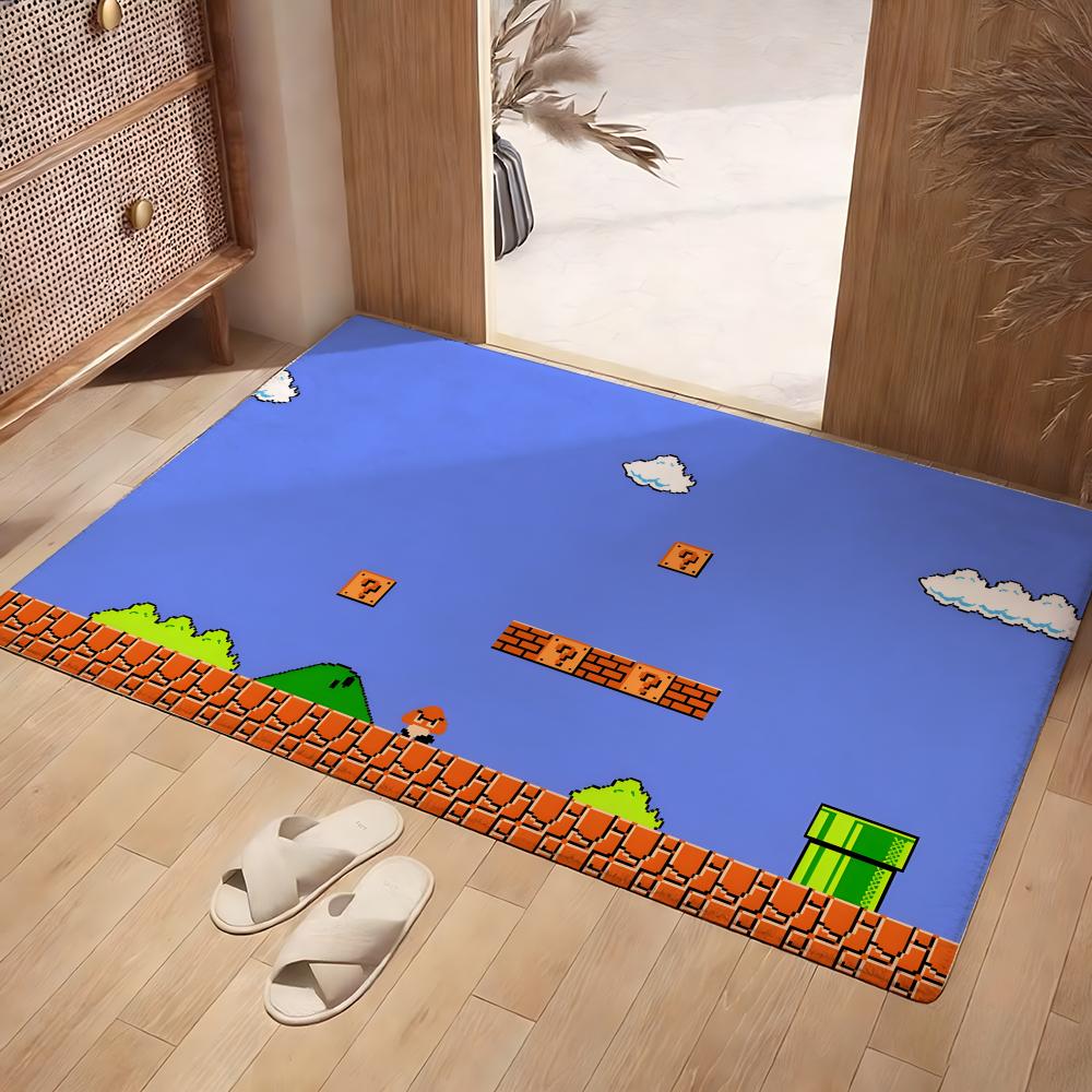 سجادة أرضية بتصميم بيكسل أنيمي - مراجعة Home Textiles Images وسعره