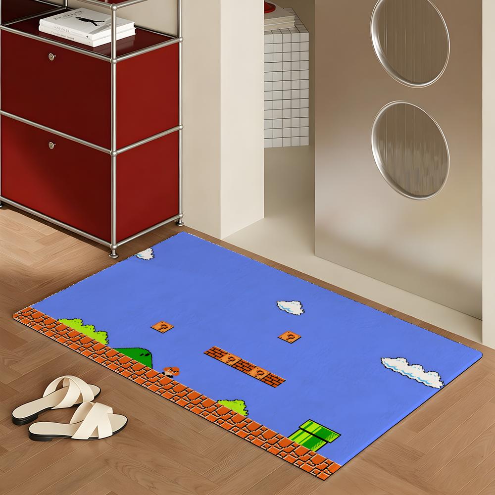 سجادة أرضية بتصميم بيكسل أنيمي - مراجعة Home Textiles Images وسعره